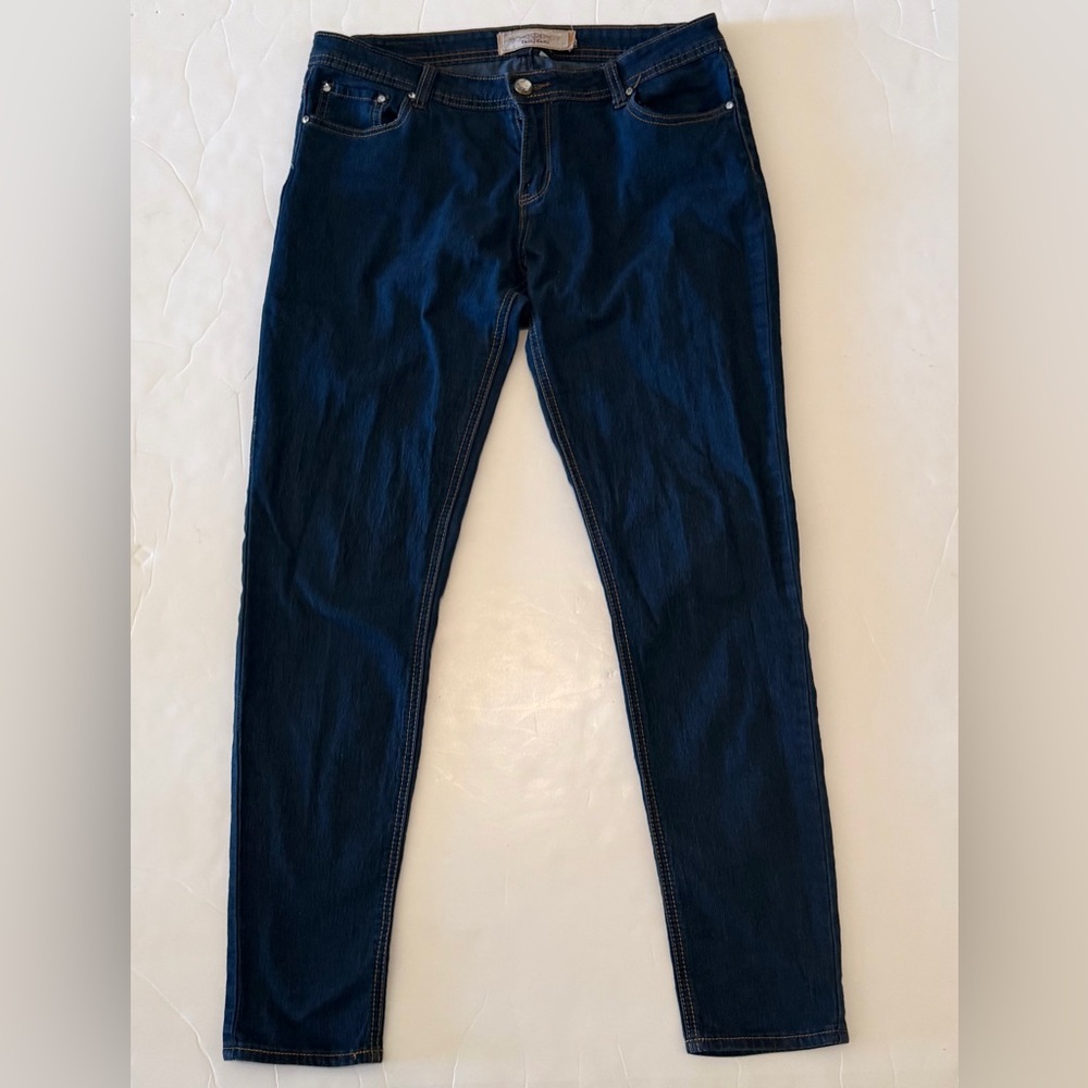 Classic Navy Skinny Denim Jeggings Jeans
